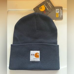 NWT Carhart Watchman hat and navy blue.